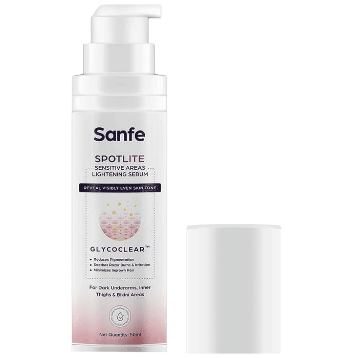 Sanfe Spotlite Sensitive Body Serum for Dark Underarms, Inner Thighs and Sensitive Areas - Classic Derma
