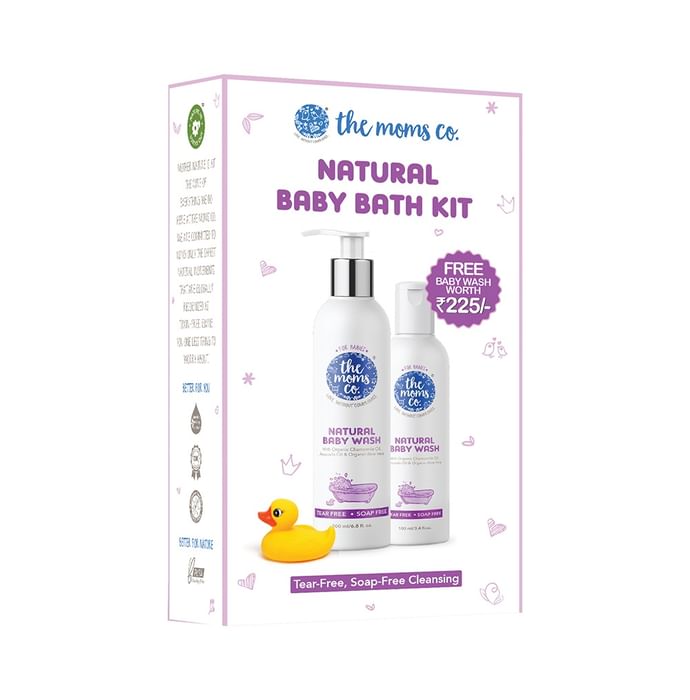 The Moms Co. Natural Baby Bath Kit - Classic Derma