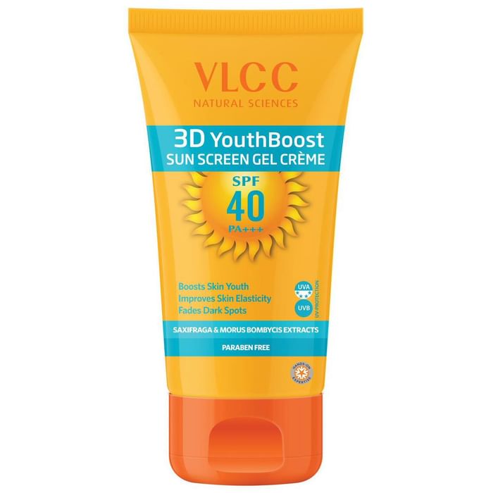 VLCC 3D Youth Boost SPF40 Sunscreen Gel Creme - Classic Derma