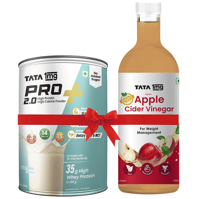 Tata 1mg Combo Pack for Healthy Weight Management and Muscle Mass - Classic Derma