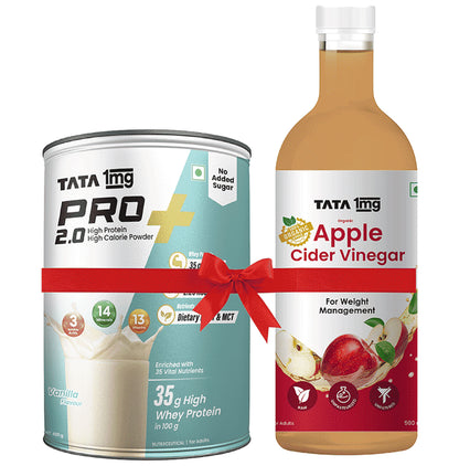 Tata 1mg Combo Pack for Healthy Weight Management and Muscle Mass - Classic Derma