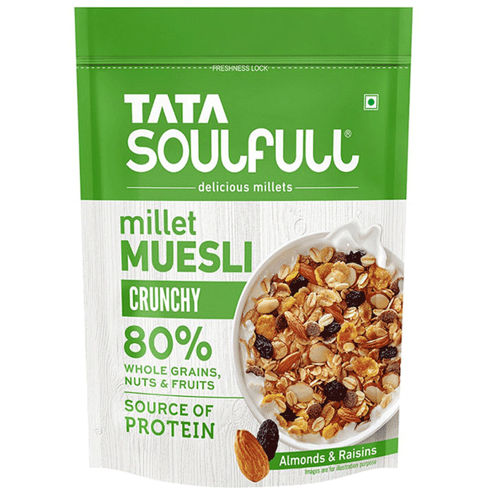 Tata Soulfull Crunchy Millet Muesli - Classic Derma