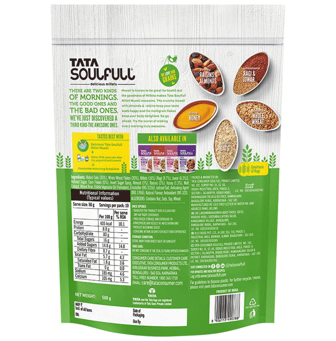 Tata Soulfull Crunchy Millet Muesli