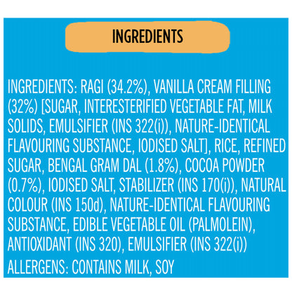 Tata Soulfull Ragi Bites Choco Fills, No Maida, Delicious Millets, Breakfast Cereal Vanilla Fills