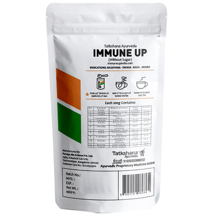 Tatkshana Ayurveda Immune Up Instant Drink Mix without Sugar