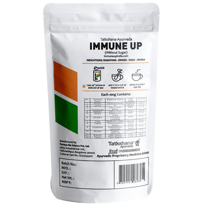 Tatkshana Ayurveda Immune Up Instant Drink Mix without Sugar
