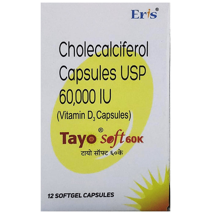 Tayo Soft 60k Softgel Capsules - Classic Derma