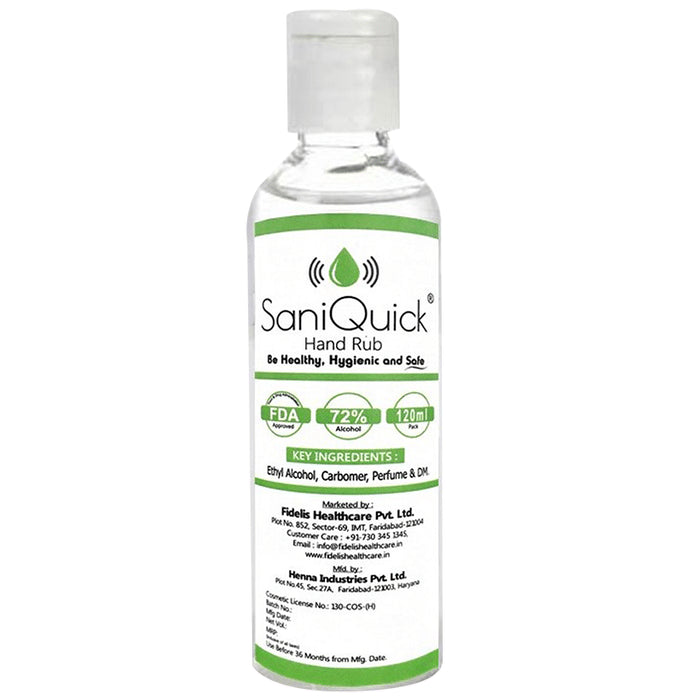 SaniQuick Hand Rub (100ml Each) - Classic Derma