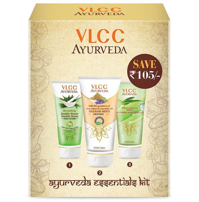 VLCC Ayurveda Essentials Kit - Classic Derma