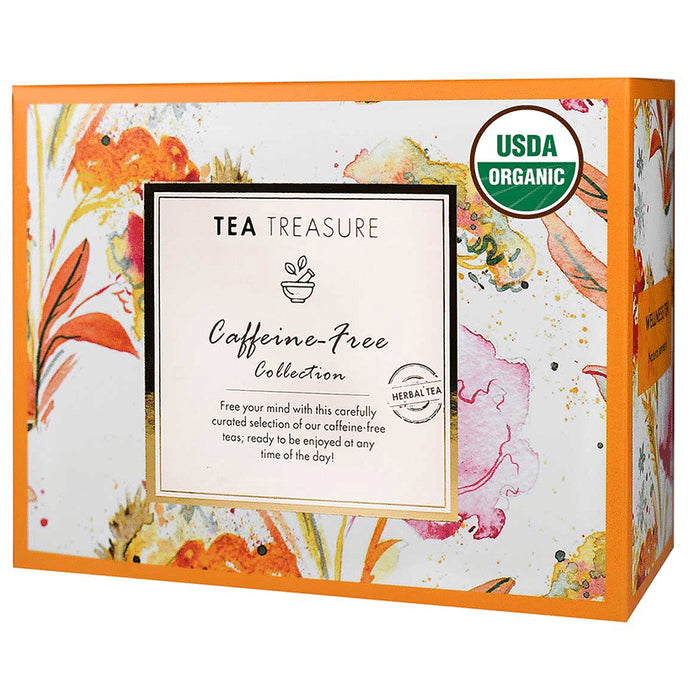 Tea Treasure USDA Organic Caffeine-Free Collection - Classic Derma