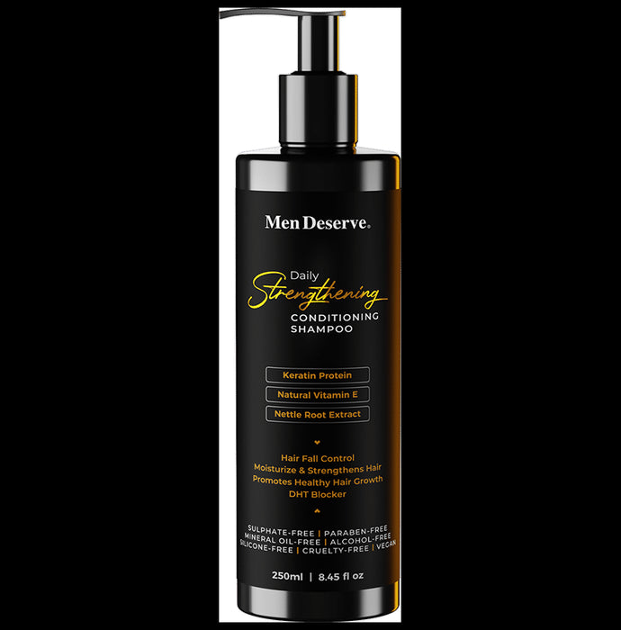 Men Deserve Daily Strengthening Conditioning Shampoo - Classic Derma