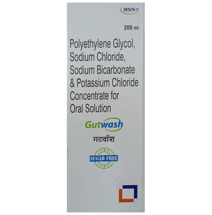 Gutwash Sugar Free Oral Solution | Eases Constipation - Classic Derma