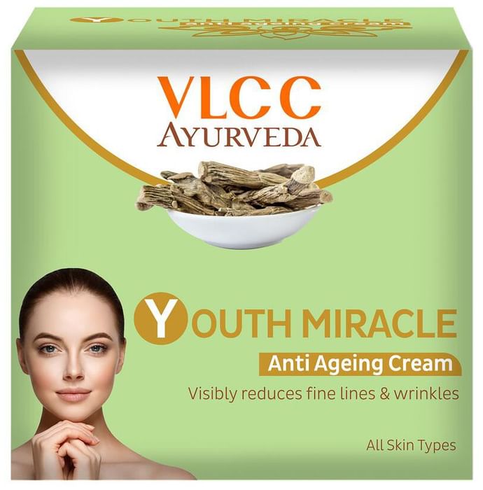 VLCC Ayurveda Youth Miracle Anti Ageing Cream - Classic Derma