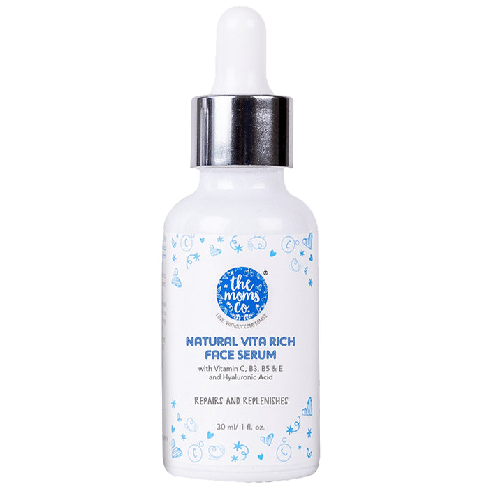 The Moms Co. Natural Vita Rich Face Serum - Classic Derma