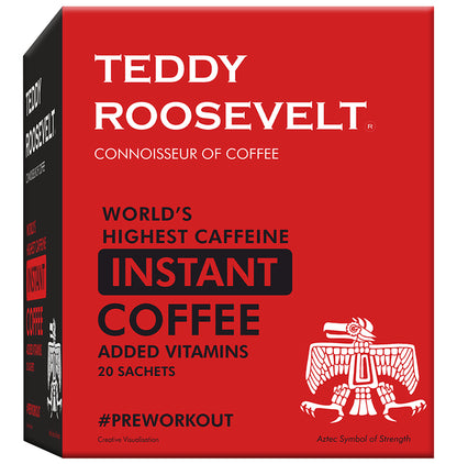 Teddy Roosevelt Highest Caffeine Coffee Sachet (2.5gm Each)