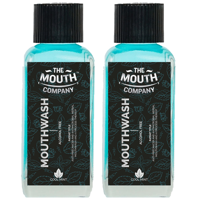 The Mouth Company Alcohol Free Mouthwash (100ml Each) - Classic Derma
