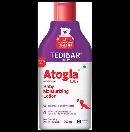 Tedibar Tedibar Atogla Baby Moisturizing Lotion with Ceramides & Oat Lipids | Derma Care | Paraben-Free | Dermatologically Tested - Classic Derma