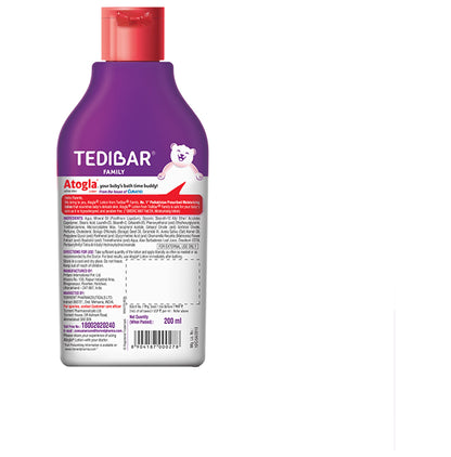 Tedibar Tedibar Atogla Baby Moisturizing Lotion with Ceramides & Oat Lipids | Derma Care | Paraben-Free | Dermatologically Tested