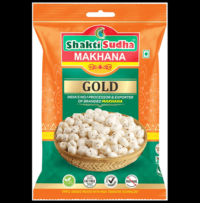 Shakti Sudha Makhana Gold with Makhana Kheer 100gm Free - Classic Derma