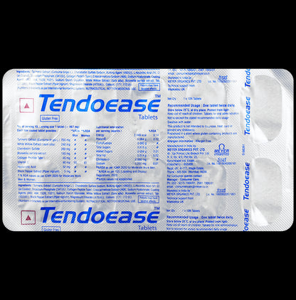 Tendoease Tablet | Gluten Free | With Vitamin C | Nutritional Supplement