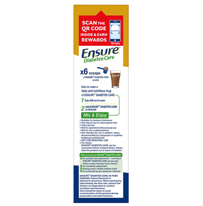 Ensure Diabetes Care Specialized Nutrition Drink Chocolate
