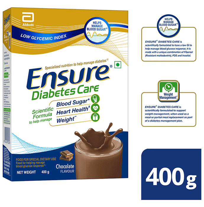 Ensure Diabetes Care Specialized Nutrition Drink Powder Chocolate