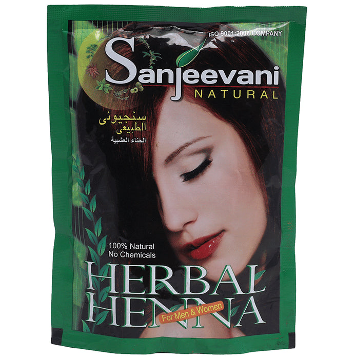 Sanjeevani Natural Herbal Henna for Men & Women - Classic Derma