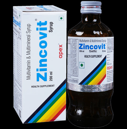 Zincovit Multivitamin & Multimineral Syrup | Helps Build Immunity - Classic Derma