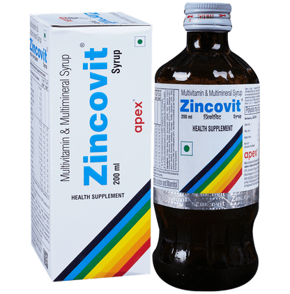 Zincovit Multivitamin & Multimineral Syrup | Helps Build Immunity - Classic Derma