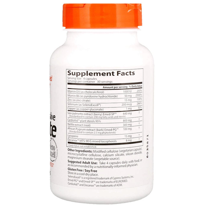 Doctor's Best Comprehensive Prostate Formula Veggie Caps