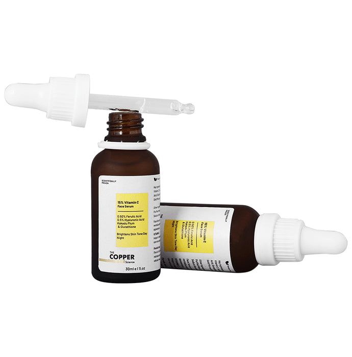 The Copper Science 15% Vitamin C Face Serum