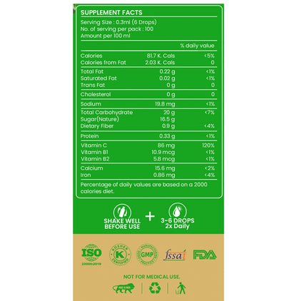 The Dave's Noni Young Again Drops for Females (30ml Each)