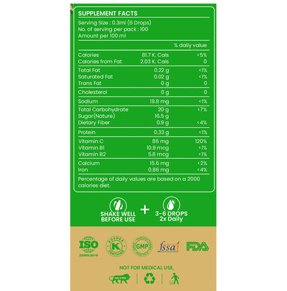 The Dave's Noni Young Again Drops for Females (30ml Each)