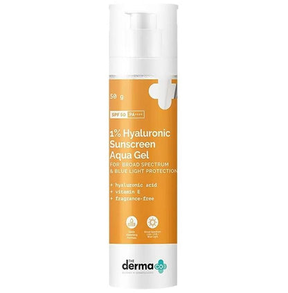 The Derma Co 1% Hyaluronic Sunscreen Aqua Gel (50gm Each) - Classic Derma
