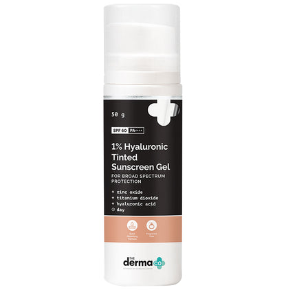The Derma Co 1% Hyaluronic Tinted Sunscreen SPF 60 PA++++ - Classic Derma