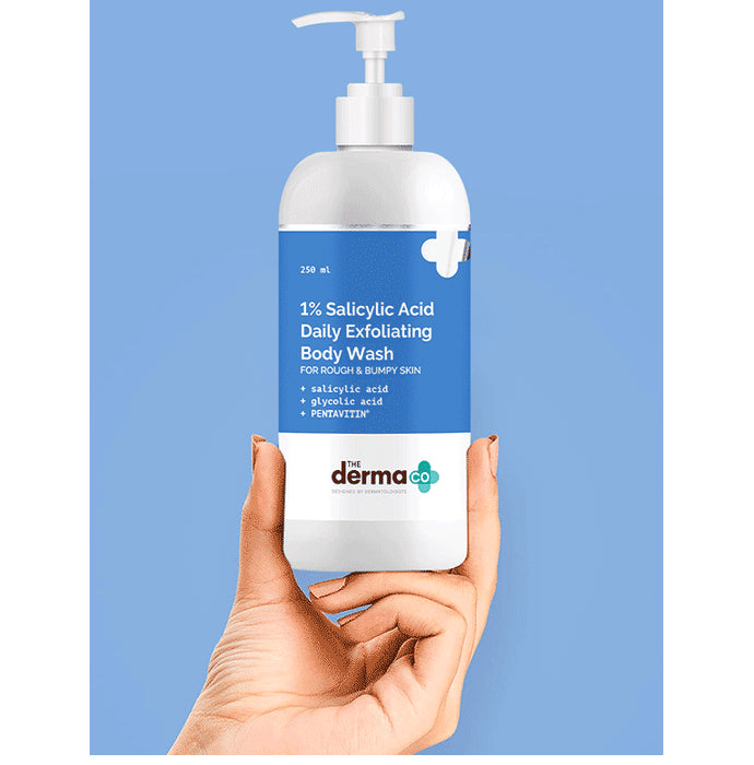The Derma Co 1% Salicylic Acid Daily Exfoliating Body Wash