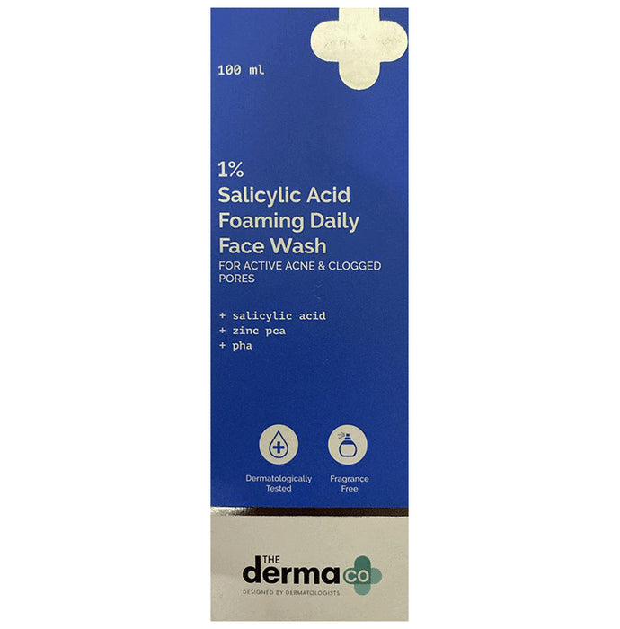The Derma Co 1% Salicylic Acid Foaming Daily Face Wash - Classic Derma