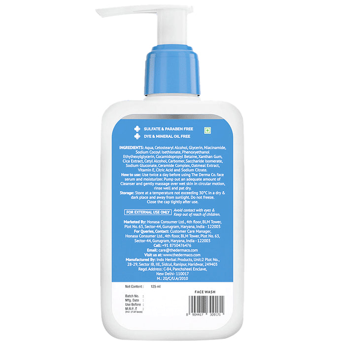 The Derma Co 2% Niacinamide Gentle Skin Cleanser