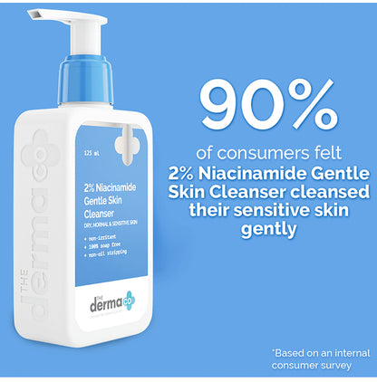The Derma Co 2% Niacinamide Gentle Skin Cleanser