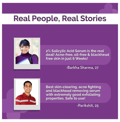 The Derma Co 2% Salicylic Acid Face Serum (30ml Each)