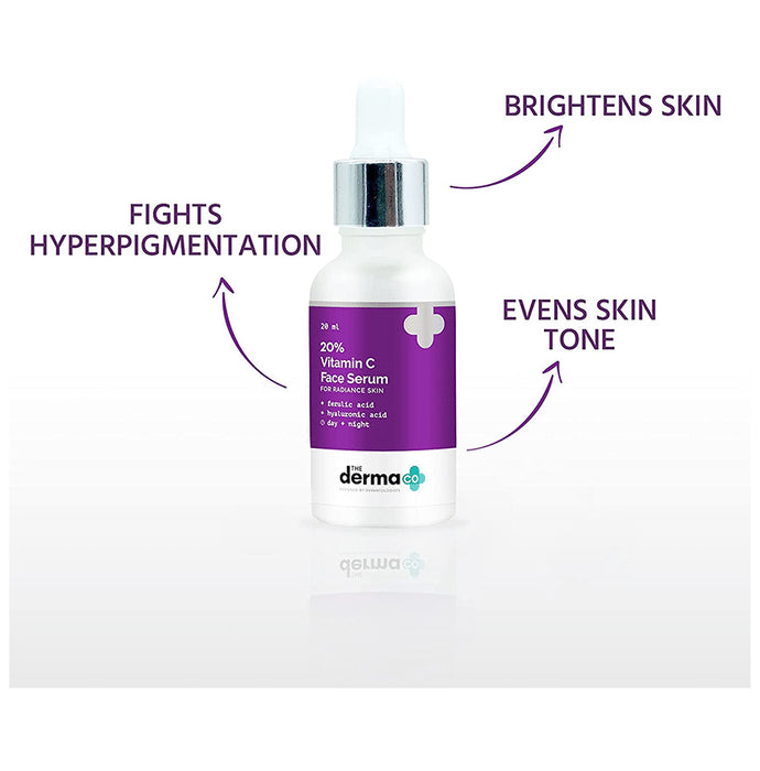 The Derma Co 20% Vitamin C Face Serum