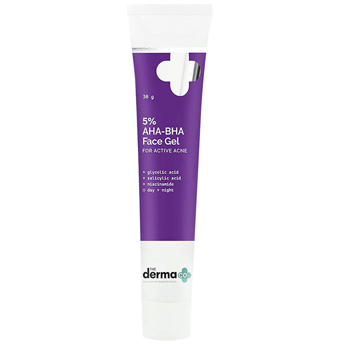 The Derma Co 5% AHA-BHA Face Gel - Classic Derma