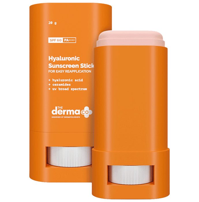 The Derma Co Hyaluronic Sunscreen Stick SPF 60 PA++++