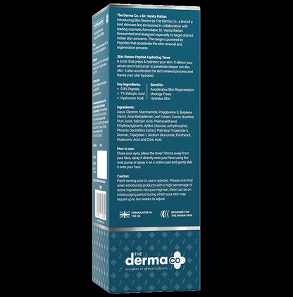 The Derma Co Skin Renew Peptide Hydrating Toner