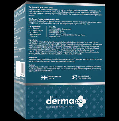 The Derma Co Skin Renew Peptide Retinol Serum Cream