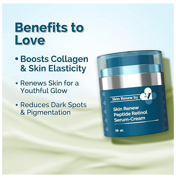 The Derma Co Skin Renew Peptide Retinol Serum Cream