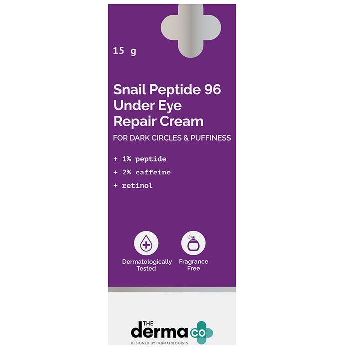 The Derma Co Snail Peptide 96 Under Eye Repair Cream