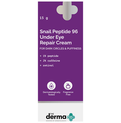 The Derma Co Snail Peptide 96 Under Eye Repair Cream