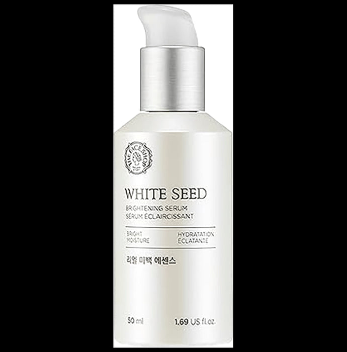 The Face Shop White Seed Brightening Serum With Niacinamide & Hyaluronic Acid, Face Serum To Treat Dark Spots & Uneven Skin Tone - Classic Derma