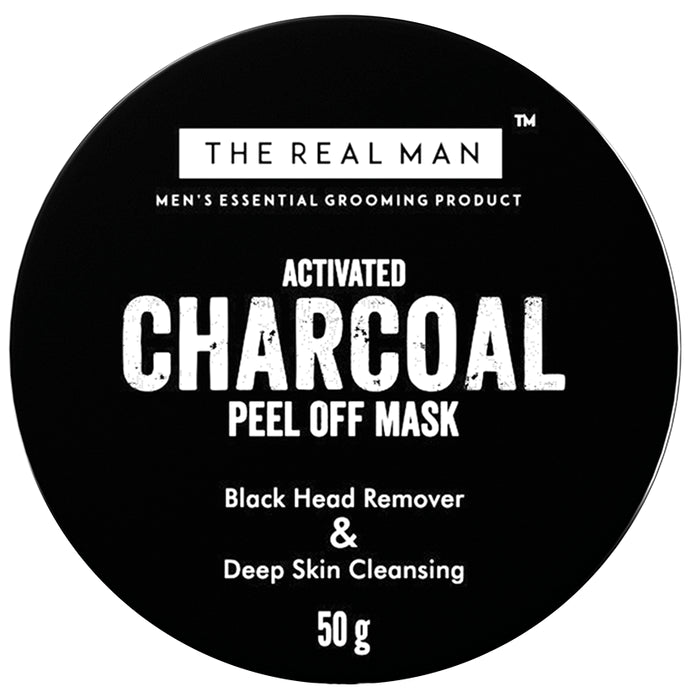The Real Man Activated Charcoal Peel Off Mask - Classic Derma